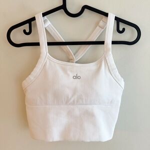 Alo Seamless Ribbed Favorite Bra Tank